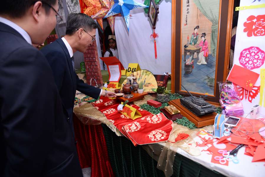 Ambassador of China Visited Millennium Roots Schools to Celebrate Chinese New Year