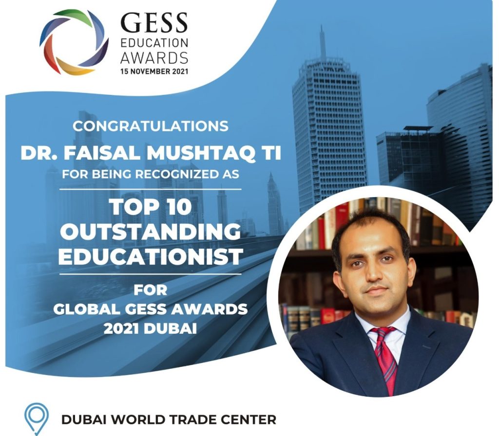 GESS AWARDS DUBAI 2021 – Celebrating the Education Industries Brightest Leaders