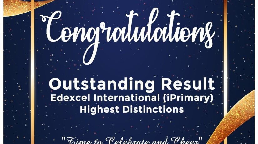 TME Students | Highest Number of Distinctions in Pearson Edexcel iPrimary International Examinations