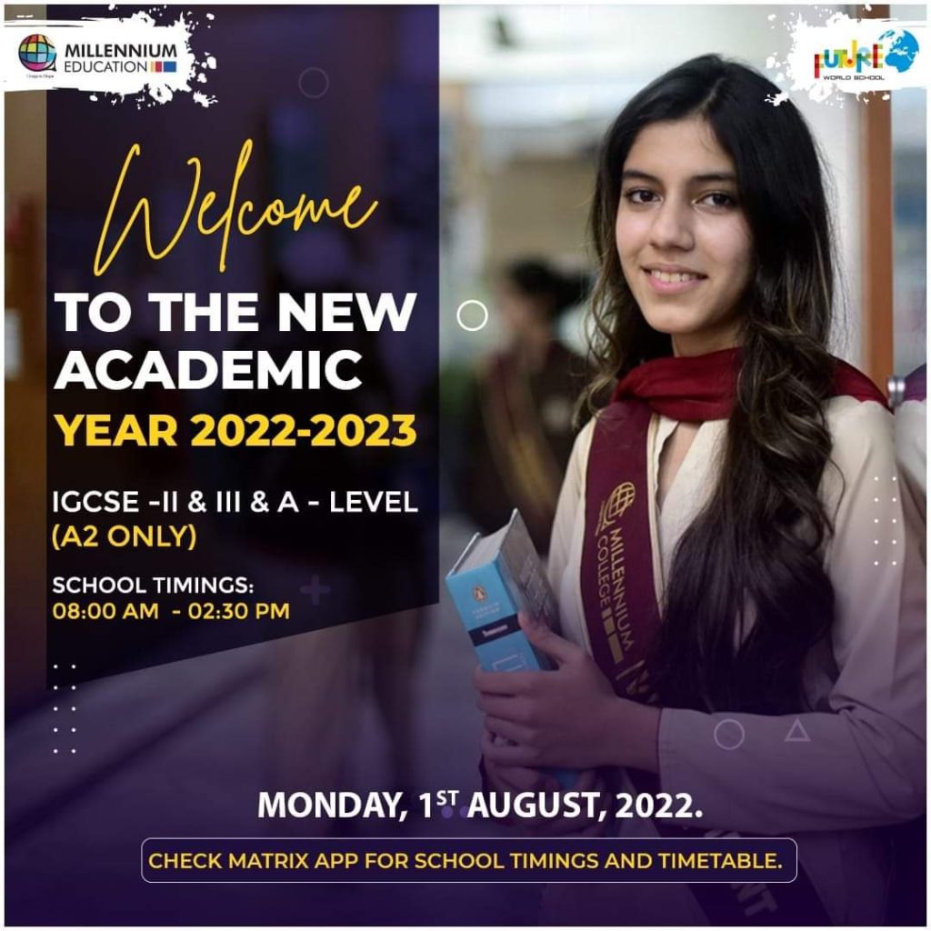 NEW ACADEMIC YEAR 2022-2023