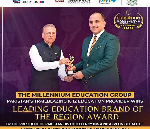 The Millennium Education Wins Leading Education Brand of the Region Award
