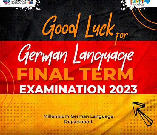 Good Luck for German Language Final Term Examination 2023