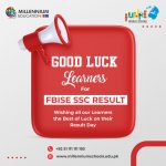 GOOD LUCK LEARNERS FOR FBISE SSC RESULT