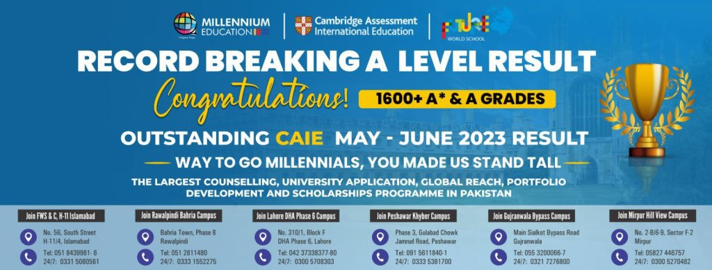 RECORD BREAKING CAIE A LEVEL 2023 RESULTS!