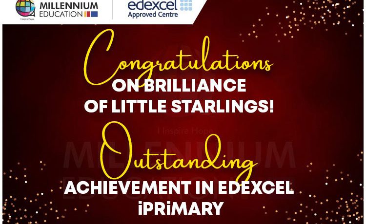 Millennium doesn’t quit at nothing, Champions of Edexcel iPrimary!