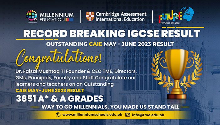 Exemplary Result in Caie IGCSE May-June 2023 Series